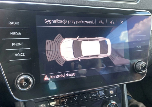 Skoda Superb cena 89900 przebieg: 85163, rok produkcji 2019 z Pyskowice małe 497